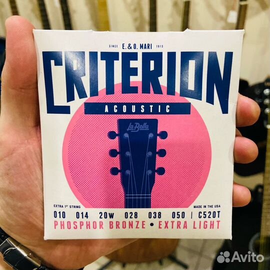 Струны металлические новые La Bella C520T