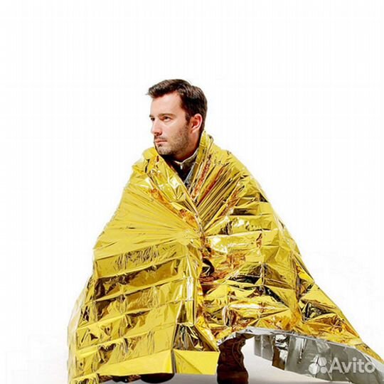 Изотермическое спасательное одеяло/покрывало