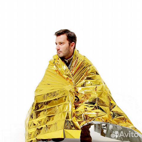 Изотермическое спасательное одеяло/покрывало