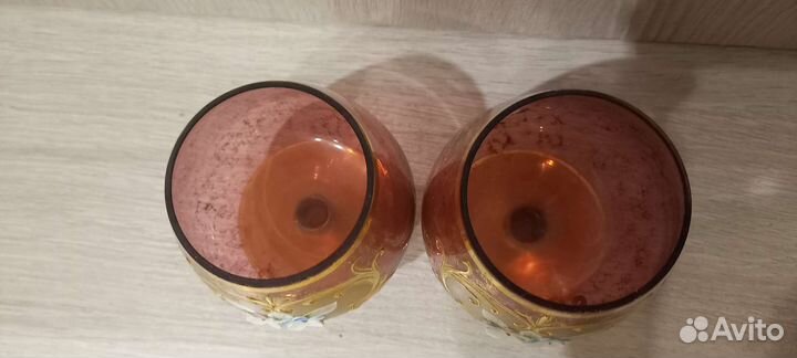 Фужеры бокалы Богемия