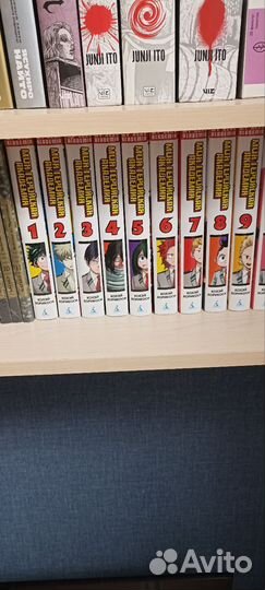 Моя геройская академия манга