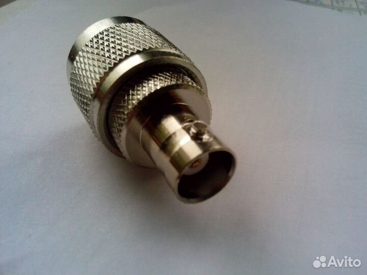 Адаптер PL-259 папа - BNC мама
