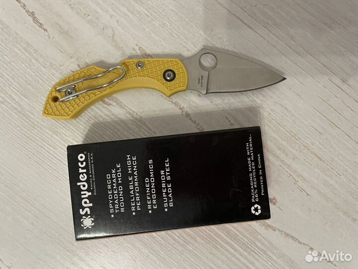 Нож складной spyderco