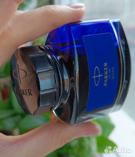 Чернила Parker Quink Синие 57 мл два флакона