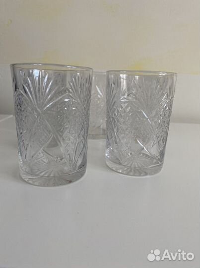 Хрустальные стаканы СССР