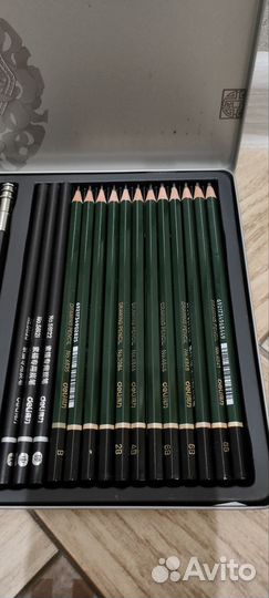 Набор профессиональных карандашей для эскизов