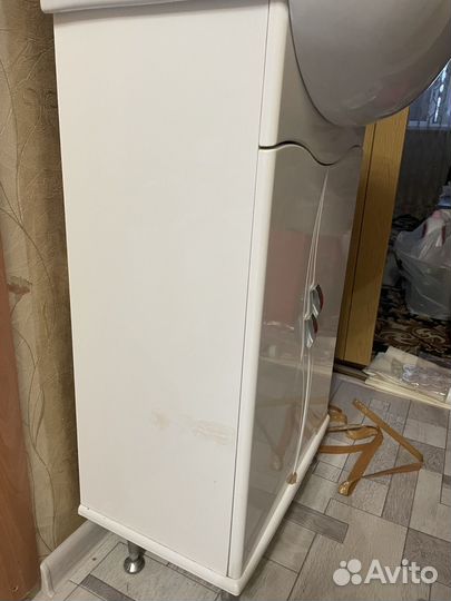 Тумба для ванной бу со смесителем