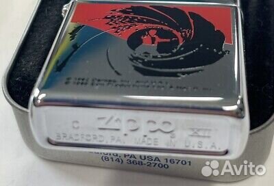 Zippo. 007. Black Tornado. Лимит. 98 г. NEW