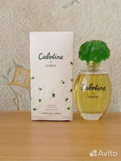 Духи винтаж Gres Cabotine большой флакон 100ml