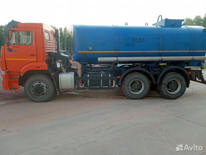 Камаз 6520 автоцистерна/водовоз