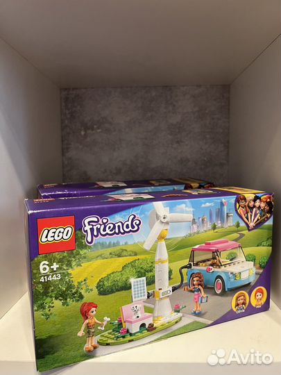 Конструктор lego Friends 41443 Электромоб Оливии