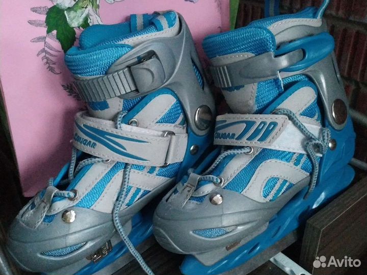 Коньки детские раздвижные