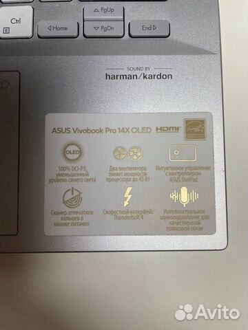 Asus Vivobook 14X oled объявление продам