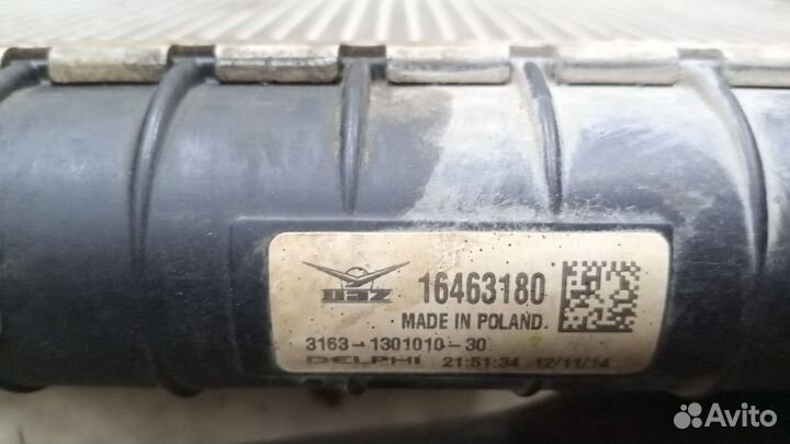 Радиатор системы охлаждения УАЗ Патриот