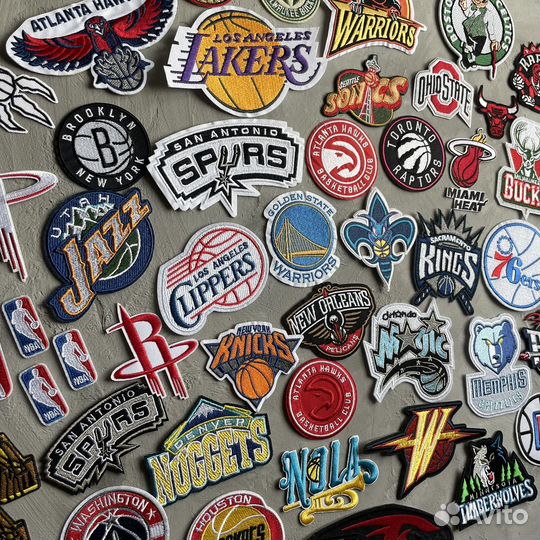 Нашивки на одежду NBA