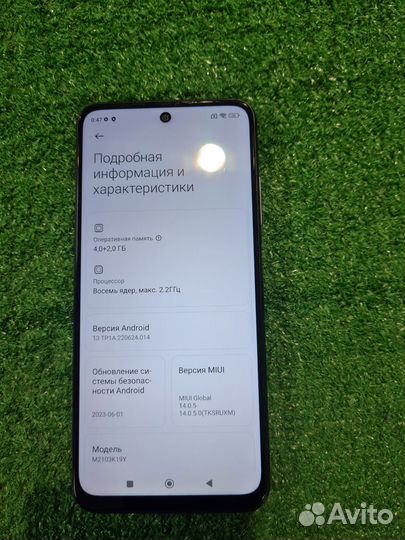 Xiaomi Redmi Note 10T, 4/128 ГБ