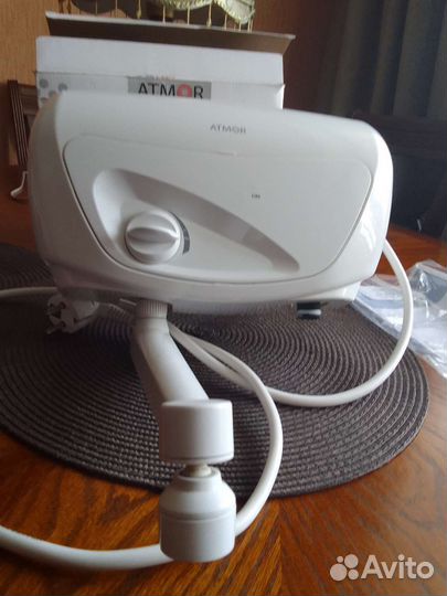 Проточный электрический водонагреватель atmor