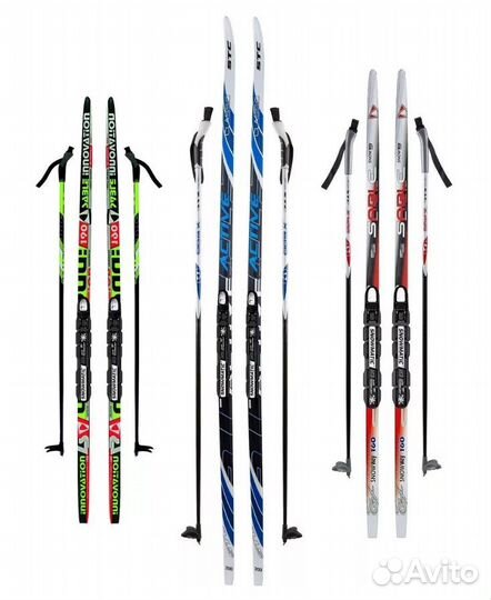 Комплект лыж с креплением NNN 200