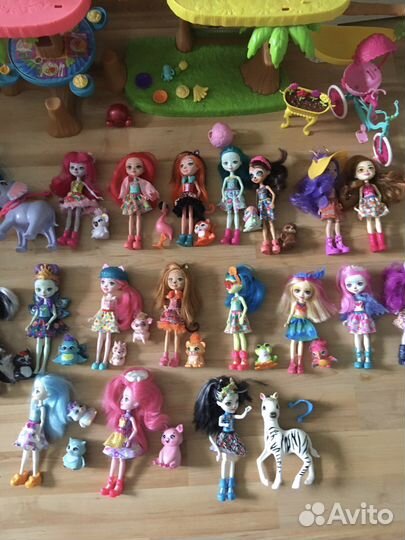 Enchantimals кукла (24 штуки) и дом
