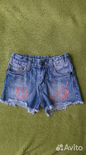Шорты джинсовые