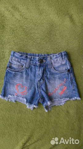 Шорты джинсовые