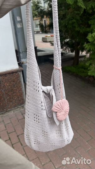 Обвес ракушка вязаная