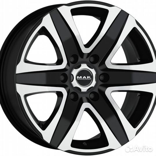 R20 6x139,7 8,5J ET20 D106,1 MAK Stone 6 Black Mir