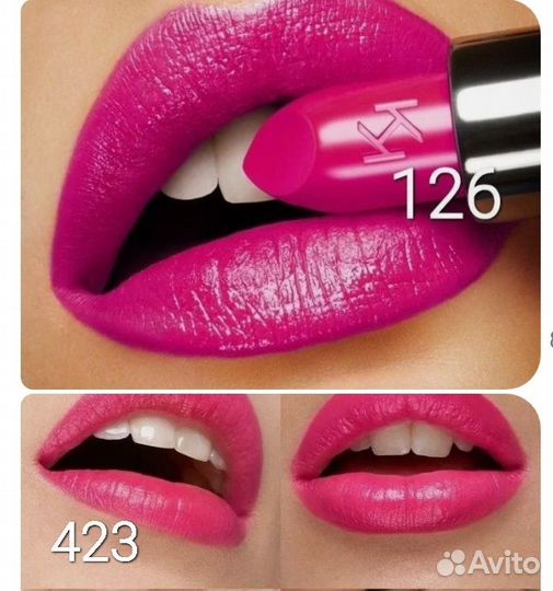 Kiko помада 423 + помада 126 новые оригинал