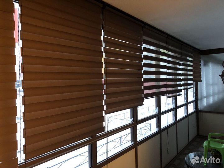 Рулонные шторы на лоджию