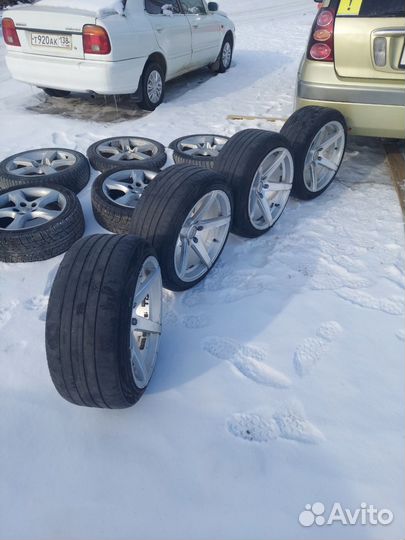 Литые диски r18 5x114 3 vossen