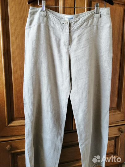 Льняные брюки женские 46 48