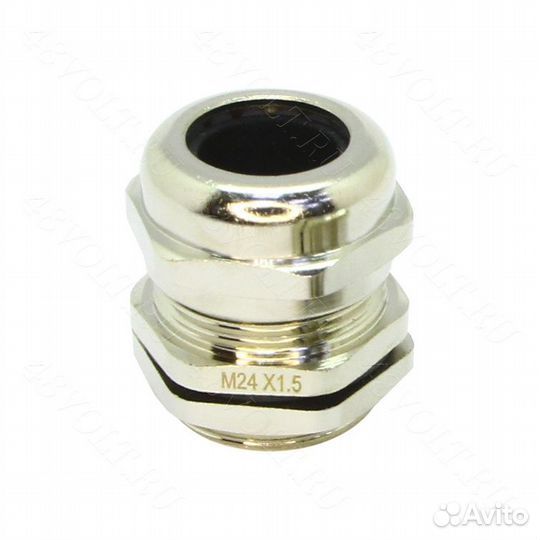 Кабельный ввод металлический M24 IP68