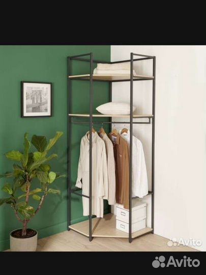 Стеллаж вешалка