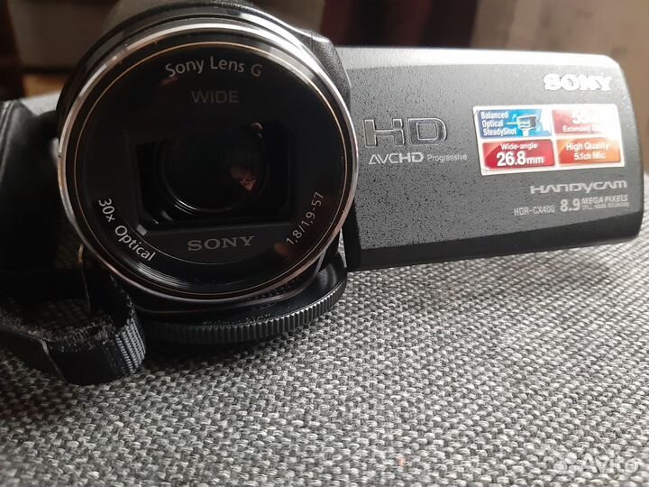 Видеокамера sony hdr- cx400e
