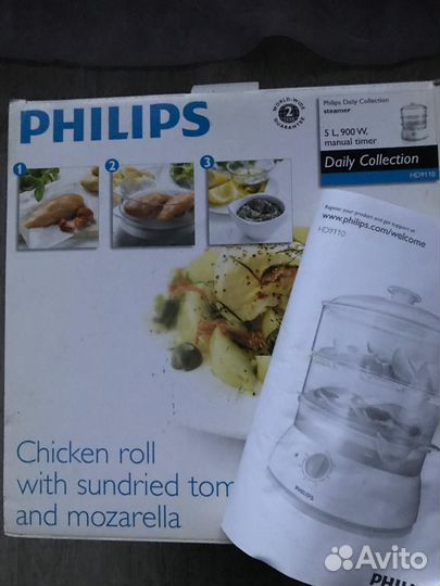 Пароварка philips