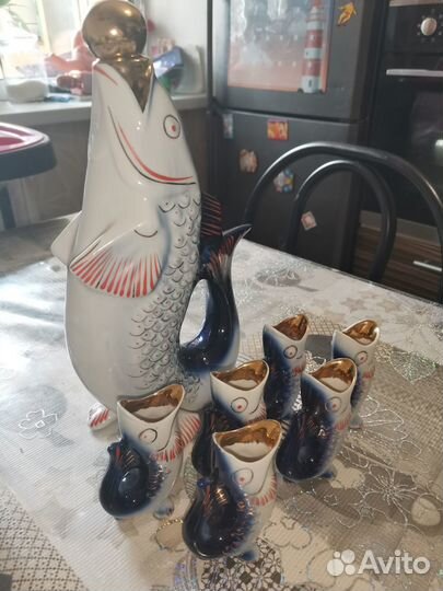 Набор сервиз Рыбки