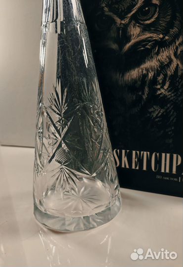 Графин штоф для вина, винтаж СССР