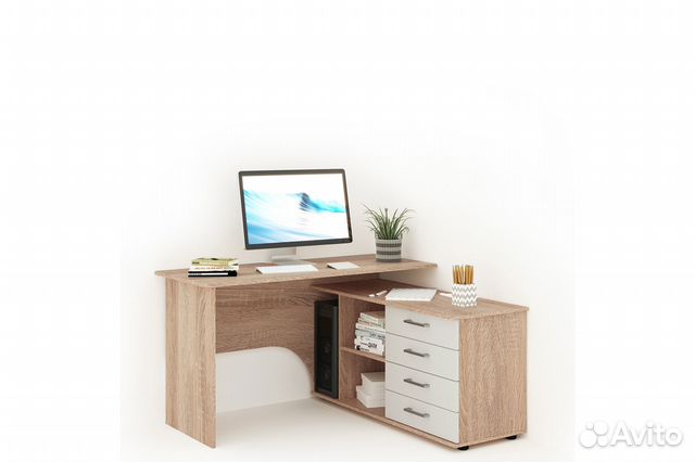 Письменный стол Гарвард угловой 130x120 пр