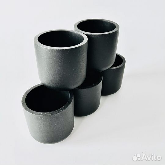 Стаканы из гипса для заливки свечей 200мл 5шт