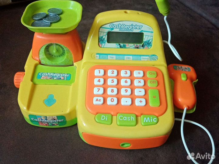 Кассовый аппарат детский
