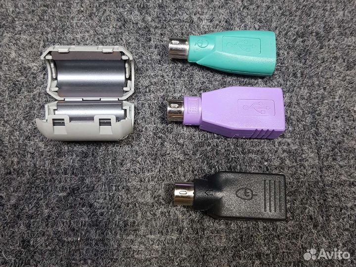 Переходник кабель hdmi dvi, molex 6 pin, ps/2 usb