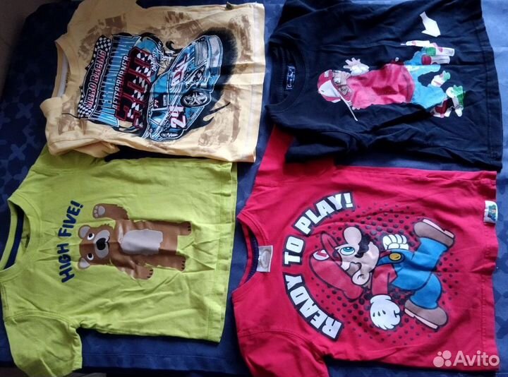 Пакет одежды на мальчика 104 110