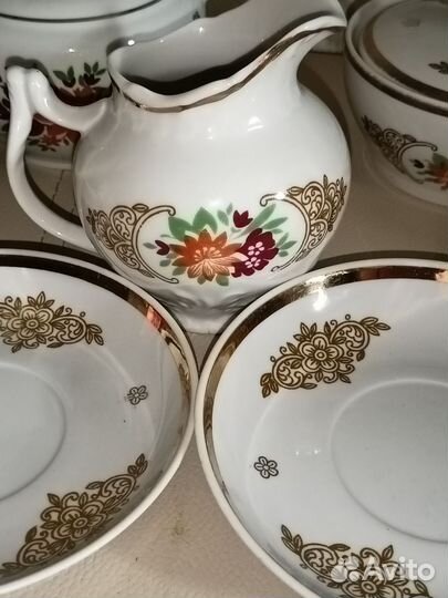 Чайный сервиз вербилки СССР