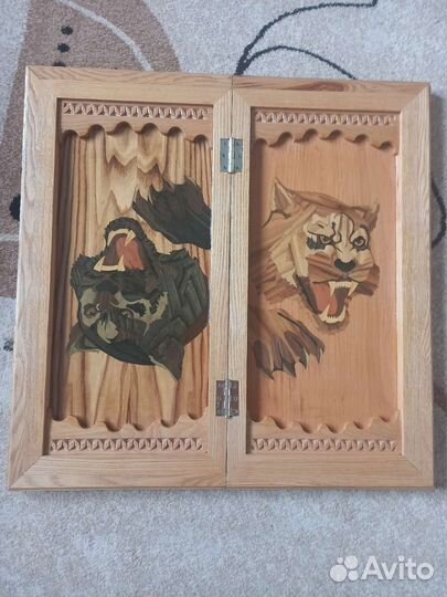 Нарды ручной работы новые