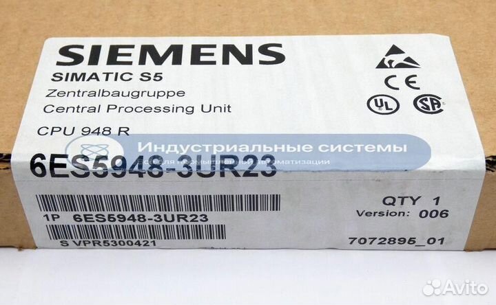 Плк Siemens S5 6ES5948-3UR23