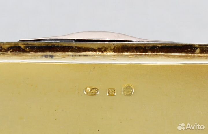 Портсигар. Россия, Фаберже, Вигстрем, 1908-1917