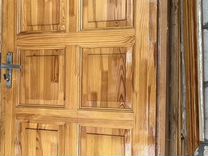 Дверь входная деревянная бу