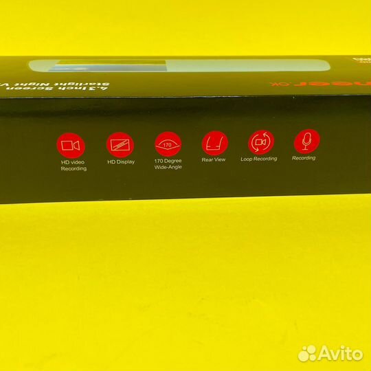 Автозеркало 3 в 1 Pioneer 1080 HD