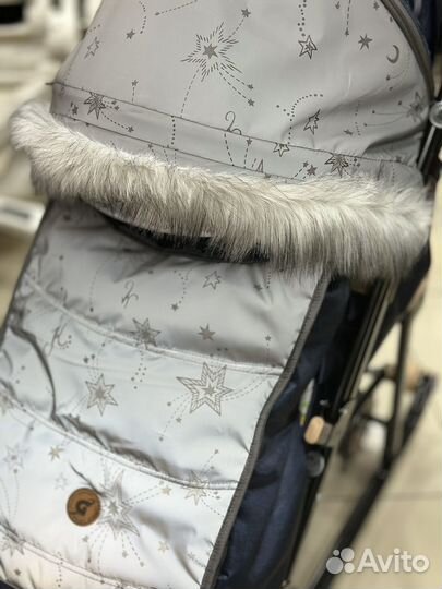 Коляска санки