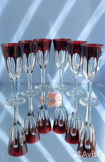 Набор бокалов хрусталь Германия, 60 е годы